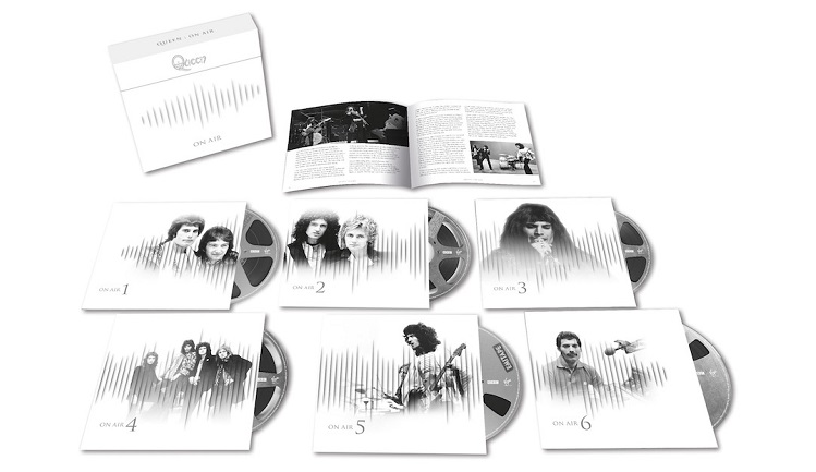Queen On Air 6CD 3D Product Shot